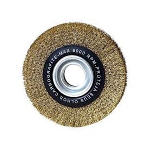 ESCOVA CIRCULAR DE AÇO CARBONO CARBOGRAFITE 6