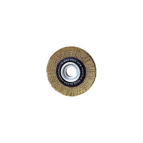 ESCOVA CIRCULAR DE AÇO CARBONO CARBOGRAFITE 6