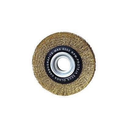 Escova Circular De Aço Carbono Carbografite 6