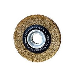 ESCOVA DE AÇO CARBONO CIRCULAR CARBOGRAFITE 6