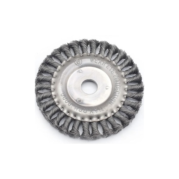 Escova De Aço Carbono Mtx Circular Torcida 6