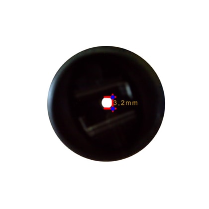 ESGUICHO PLÁSTICO CONELUB 3,2MM COM PALHETA INOX PARA LAVADORA, ROSCA 1/2