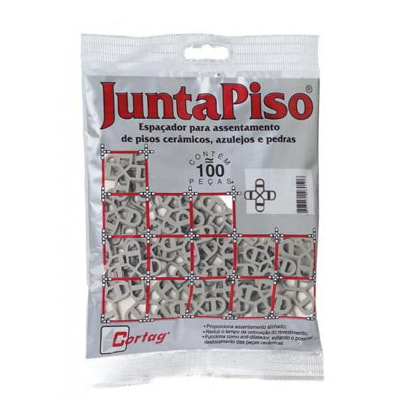 ESPAÇADOR JUNTAPISO CORTAG 2MM 100 PEÇAS PISO E AZULEJO