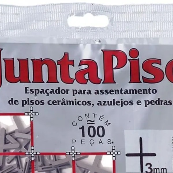 Espaçador Juntapiso Cortag 3Mm C/ 100 Peças P/ Piso Cerâmico E Azulejo-d58fc4e1-2d39-4939-aa47-047514025ba4