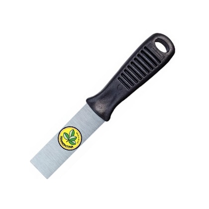ESPÁTULA FLEXÍVEL 6CM TRAMONTINA COM CABO PLÁSTICO PARA MASSA E RASPAGEM