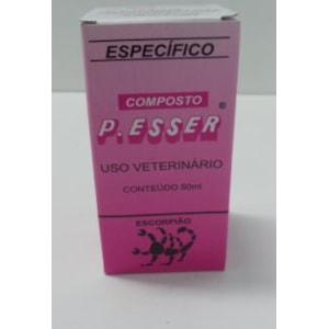 Específico Esser 50Ml Tintura Botânica Para Picada De Aranha Cobra E Escorpião Uso Externo
