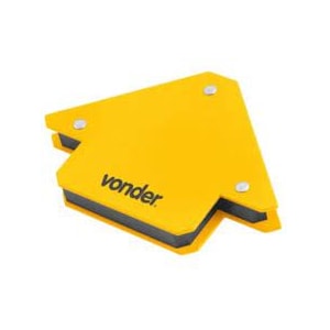 ESQUADRO MAGNÉTICO VONDER 10KG PARA SOLDA COM ÂNGULOS 45° 90° 135° 3599010000