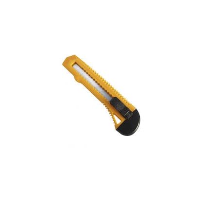 ESTILETE METAL CORTAG HOBBY 18 MM LÂMINA PARA CORTE SEGURO