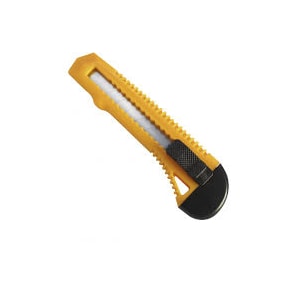 ESTILETE METAL CORTAG HOBBY 18 MM LÂMINA PARA CORTE SEGURO