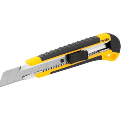 ESTILETE PROFISSIONAL 25MM VONDER CORPO METÁLICO