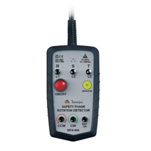 FÁSIMETRO DIGITAL MINIPA MFA 845 75 1000V AC LED INDICAÇÃO SEM CONTATO