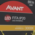 FITA DE LED AVANT NT IP20 4,8W/M 5M 3000K INTERNA 12V ILUMINAÇÃO DECORATIVA-df3571c0-537e-4dfd-8e6b-4b768286fc31