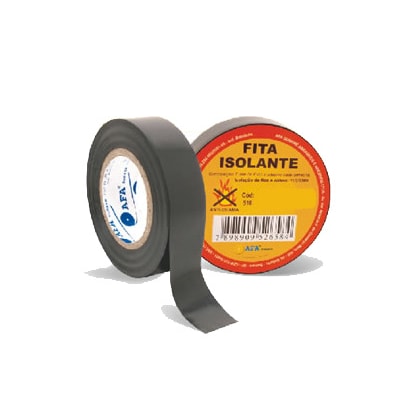 Fita Isolante Afa Sumaré 18Mm X 5M Anti Chama PVC Preta