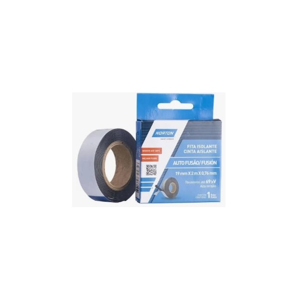 FITA ISOLANTE AUTO FUSÃO NORTON 19MM X 2M PARA EMENDAS ELÉTRICAS ATÉ 69KV-6a00a18b-a6fc-49d0-874e-ddbe7fce7844