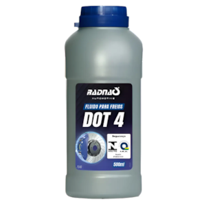 Fluido De Freio Radnaq Dot 4 500Ml Para Sistema De Freios Automotivos