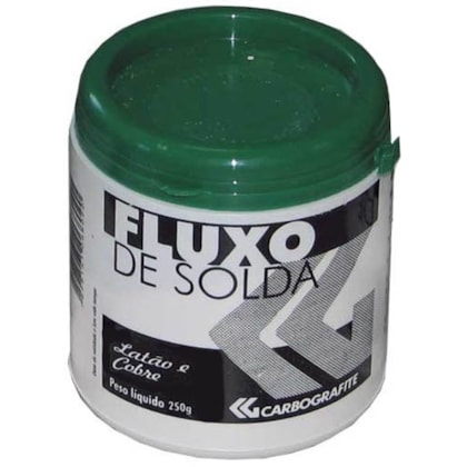 Fluxo Para Solda Latão E Cobre Carbografite Trincal 250G Em Pó