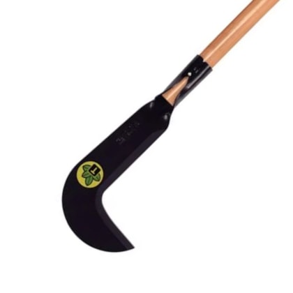 FOICE ROÇADEIRA TRAMONTINA AÇO CARBONO CABO MADEIRA 110 CM
