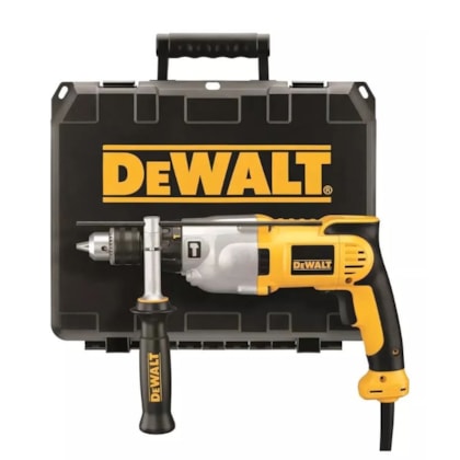 FURADEIRA DE IMPACTO 16MM DEWALT D21570K POTÊNCIA 1300W 220V