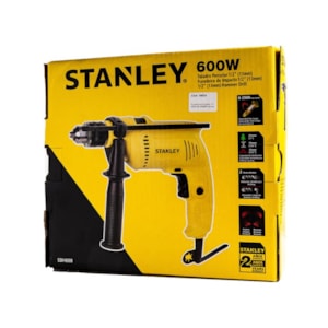 FURADEIRA DE IMPACTO STANLEY 600W 1/2 13MM SDH600BR 127V
