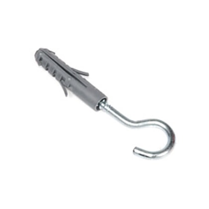 Gancho Para Bucha Jomarca Aço Zincado Branco 5,5 Mm X 70 Mm