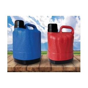 GARRAFÃO TÉRMICO ANTARES 5 LITROS AZUL COM ALÇA ERGONÔMICA PARA CONSERVAR BEBIDAS