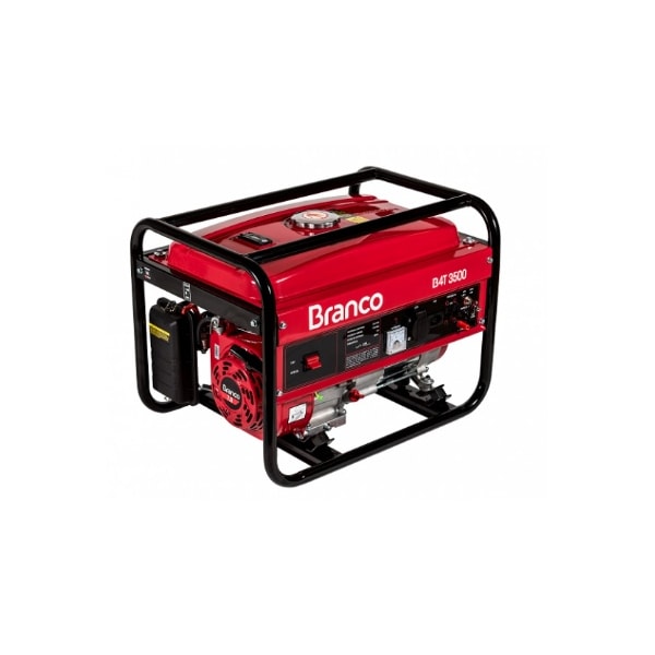 GERADOR A GASOLINA BRANCO 3,5 KVA MONOFÁSICO MOTOR 7 HP B4T PARTIDA MANUAL 110/220V-5d64c12d-966d-4051-9411-4d315b2fe0c1