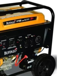 Gerador A Gasolina Buffalo 8Kva 15Cv Monofásico Partida Elétrica