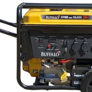 Gerador De Energia À Gasolina Buffalo 10Kva Monofásico 16Cv Partida Elétrica Bfge