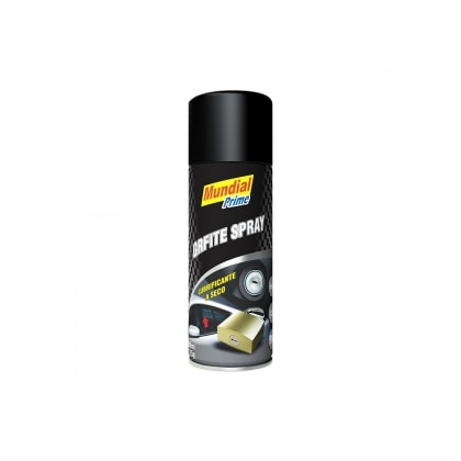 Grafite Spray Mundial Prime 200Ml Lubrificante Seco Para Fechaduras E Cadeados