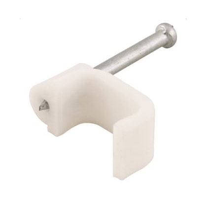 Grampo Fixador De Fios Chato Vonder 10 Mm² Com Pregos Para Cabos Elétricos