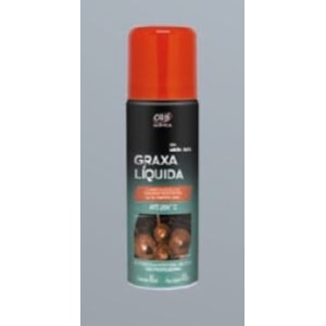 GRAXA SPRAY LÍQUIDA ORBI QUÍMICA 65 ML 40 G ALTA RESISTÊNCIA À ÁGUA ANTICORROSIVA