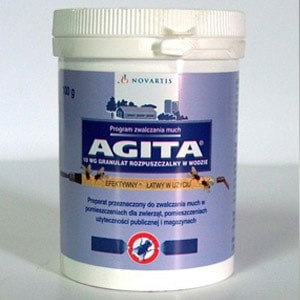 Inseticida Agita 10 Wg Elanco 100G Para Controle De Moscas Em Instalações Rurais Descrição Do Produto