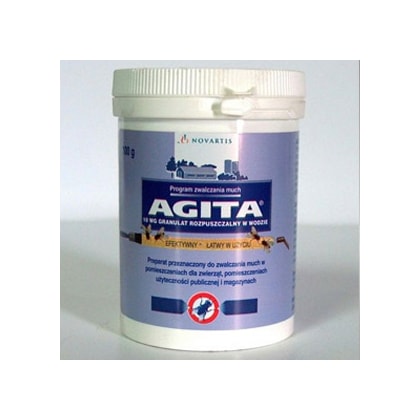 Inseticida Agita 10 Wg Elanco 100G Para Controle De Moscas Em Instalações Rurais Descrição Do Produto