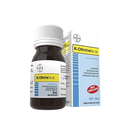 INSETICIDA K OTHRINE 30ML CONTROLE DE INSETOS COM 03 MESES DE PROTEÇÃO