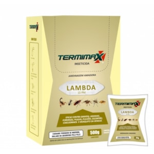 Inseticida Termimax Lambda 10 Pm Citromax 25G Com Lambda Cialotrina 10%