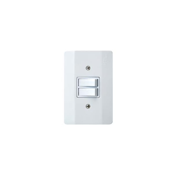 INTERRUPTOR SIMPLES COM TOMADA 2P+T 10A MEC TRONIC MILLENIUM BRANCO PARA CAIXA 4X2-d45ed026-662d-49f5-b447-7afdc2d91dd4