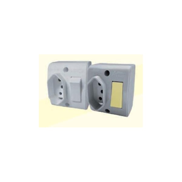 INTERRUPTOR SIMPLES COM TOMADA 2P+T MEC TRONIC 10A 250V NBR 14136 CINZA CÓDIGO 39168-047166a2-f6fc-41c2-b3b2-4143acb493f5