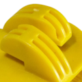 ISOLADOR PARA CERCA ELÉTRICA GUACHUKA TIPO W Nº 02 AMARELO FÁCIL INSTALAÇÃO-a4d19cf6-204b-4a76-a235-b8301a1e6f6a