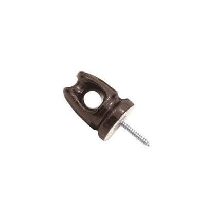 ISOLADOR PIMENTÃO DE PORCELANA GERMER 70X50X38MM PARA REDES ELÉTRICAS E CERCAS