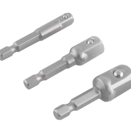 JG ADAPTADOR SOQUETE C/ 3 PECAS