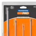 JOGO CHAVE DE FENDA COM 5 PEÇAS 44130/515 TRAMONTINA PRO-6f0fe003-bb9d-4795-959b-f09a3e330593