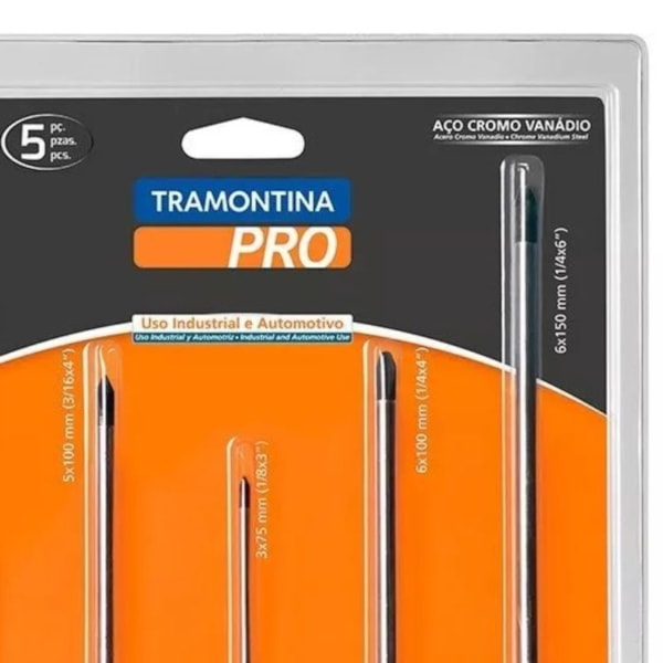 JOGO CHAVE DE FENDA COM 5 PEÇAS 44130/515 TRAMONTINA PRO-fcb55e2c-ab9d-4fe6-966d-eb3ab584632d