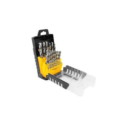 Jogo De Brocas De Aço Rápido Vonder Din 338 Com 25 Peças De 1,0 Mm A 13,0 Mm