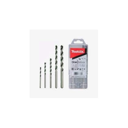 JOGO DE BROCAS MULTI MATERIAIS MAKITA D 36712 4 A 10MM COM 5 PEÇAS
