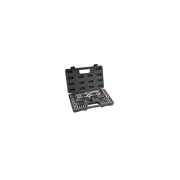 JOGO DE MACHO E COSSINETE NOVE54 40 PEÇAS COM MALETA ROSCAS MÉTRICA, BSW/UNC E NPT-6101156b-b8e4-4d0d-8912-44a85eb576f7