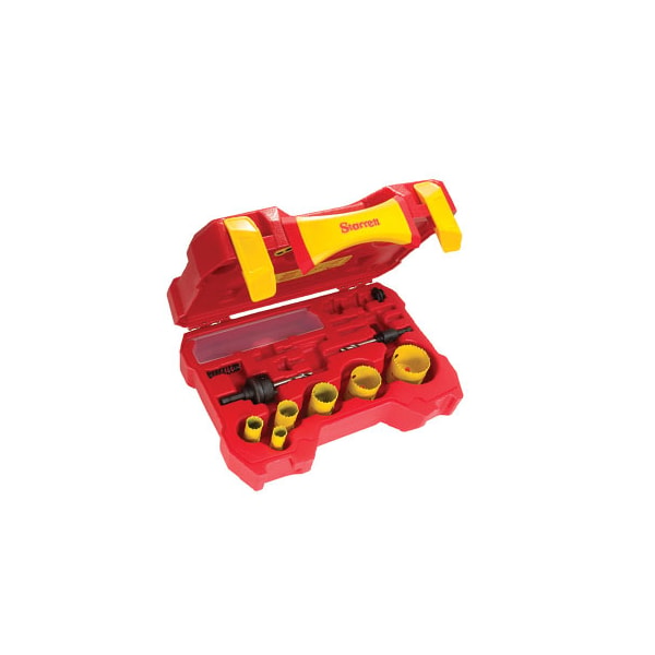 JOGO DE SERRA COPO BIMETAL STARRETT 10 PEÇAS PARA ELETRICISTA 16 A 51MM COM MALETA-0309536e-e041-41d9-b66e-055b964868f9