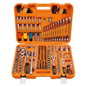 Kit De Ferramentas Para Mecânico Tramontina Pro 176 Peças Com Soquetes E Acessórios