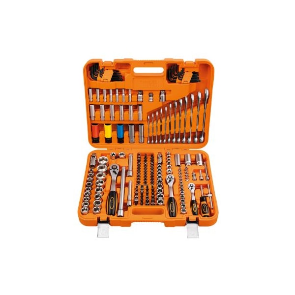 Kit De Ferramentas Para Mecânico Tramontina Pro 176 Peças Com Soquetes E Acessórios-b694fdc8-8828-4a5e-a701-f03875059b9b