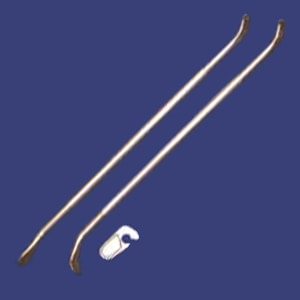 Kit Espátula Para Pneus Kraucher Kt01 1.000 Mm Com 2 Espátulas E Trava