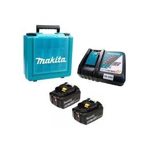 Kit Makita 2 Baterias 5 Ah Com Carregador Dc18Sd E Maleta